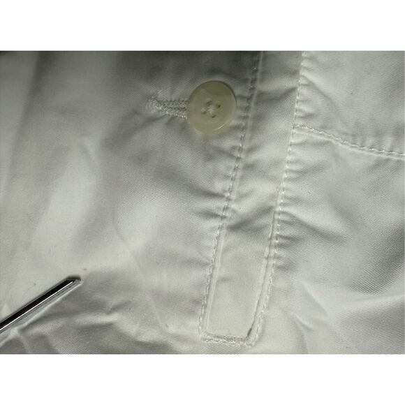 Original Penguin White Flat Front Slim Fit Cotton Shorts Men’s Size 30 See Notes - Picture 15 of 16